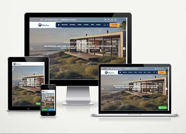 Yapı Prefabrik Firma Web Paketi Fabricated v6.0